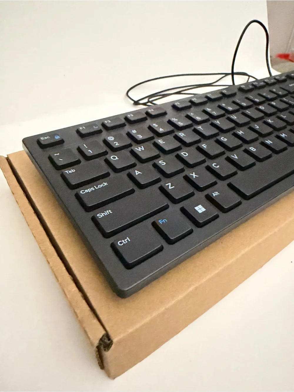 Dell Black USB Wired Full-Size Keyboard with Numeric Keypad